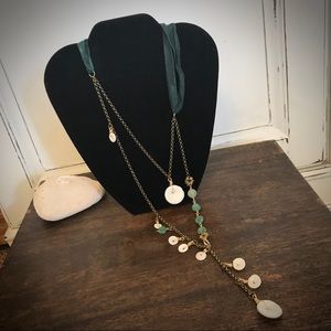 BOHO-beachy ARTISAN MADE puka shell necklace